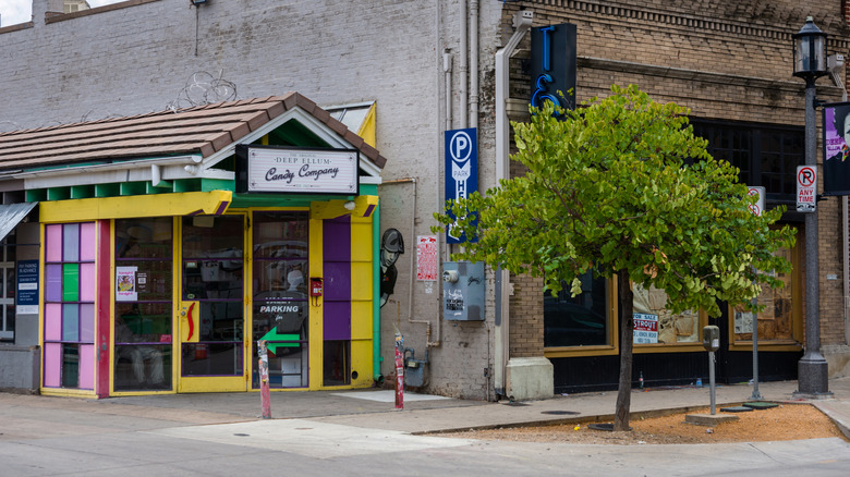 Storefronts in Deep Ellum