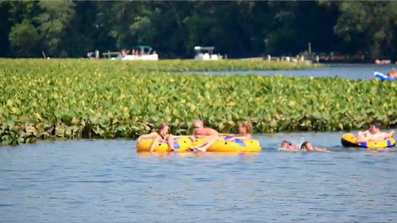 Seaford residents swim, float, and boat on the Nantichoke River