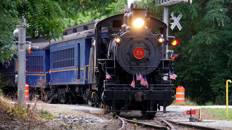 Steam locomotive of Wilmington & Western Railroad