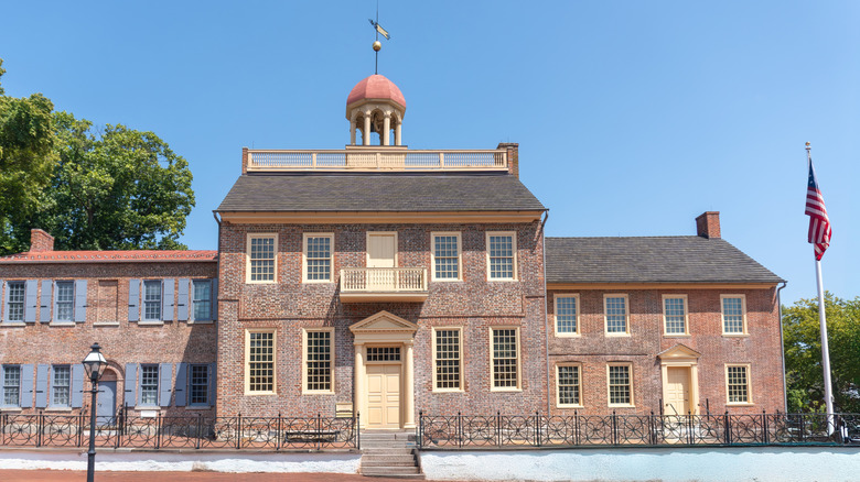 New Castle Court House of First State National Historic Park