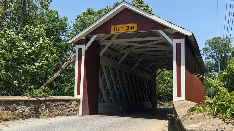 A view of the historic Ashland Bridge in Delaware