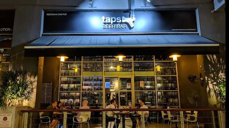 Taps beer bar in Kuala Lumpur, Malaysia