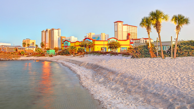 Pensacola is the westernmost city in the Florida Panhandle.