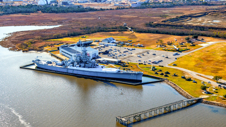 USS Alabama Memorial outside Spanish Fort, Alabama