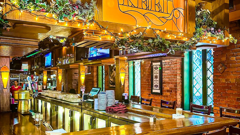 Interiors of Pegasus Taverna in Greektown