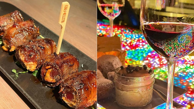 Dishes and drinks from Linger in Denver
