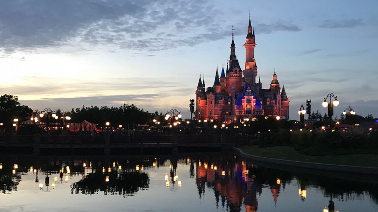 Disney Shanghai at night