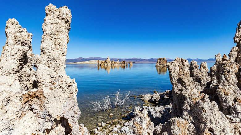 Mono Lake, not far from California's Yosemite National Park