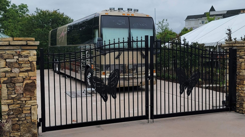 Dolly Parton's "Dolly Suite 1986" is her former tour bus located at Dollywood's DreamMore Resort