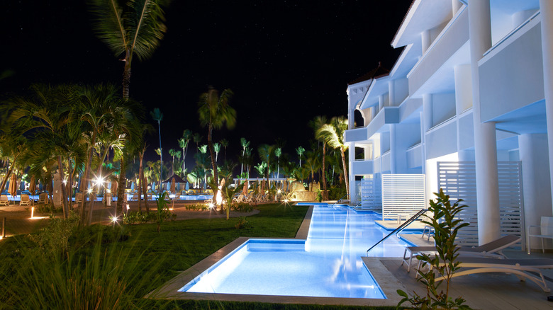 Rooms with private pools at Bahia Principe Luxury Ambar, Punta Cana
