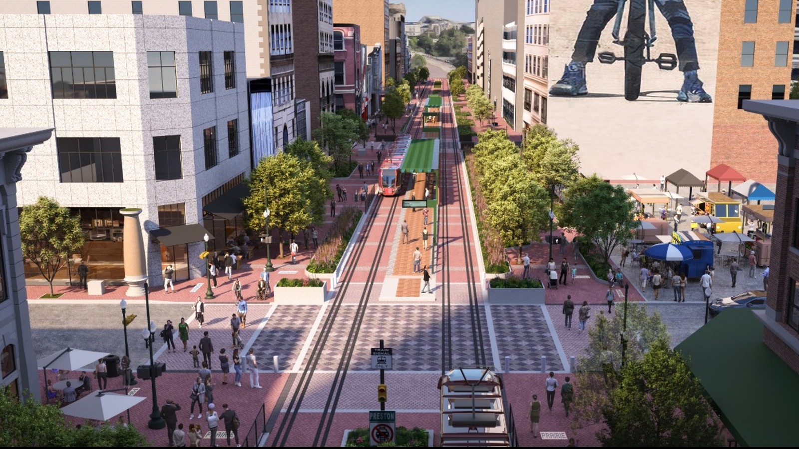 Downtown Houston's Ambitious Upcoming Project Will Turn 7 City Blocks Into A Walkable Promenade