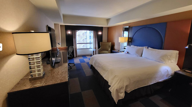 Inside a guest room at the Renaissance Phoenix Downtown Hotel, AZ