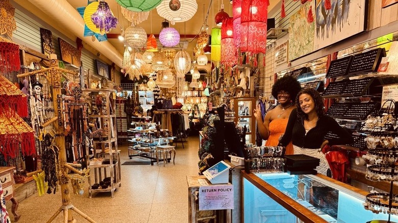 Art Gecko interior and smiling staff members