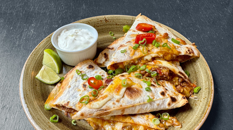 Mexican quesadillas