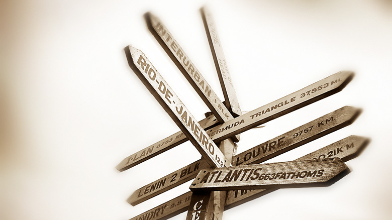 Center of the Universe Signpost