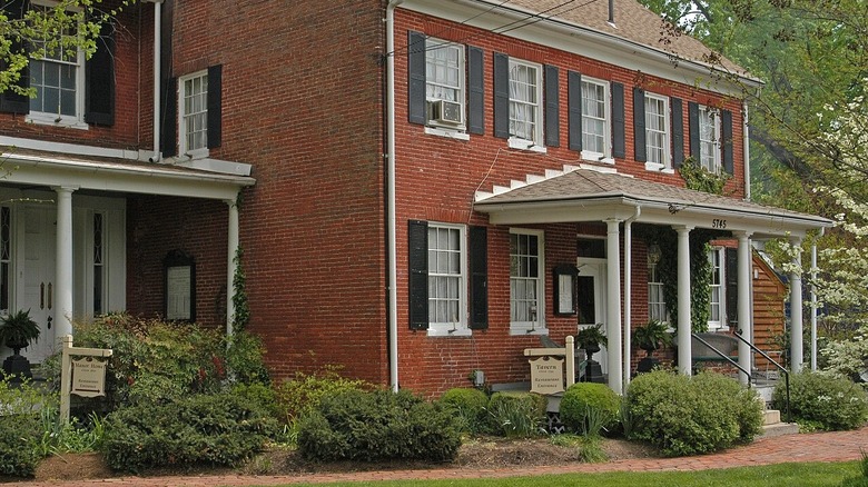 This is a picture of the historic Elkridge Furnace Inn in Elkridge, MD