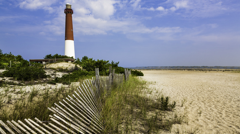 Barnegat Lighthouse State Park beach