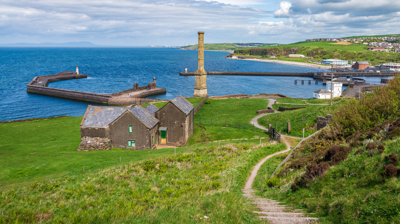 Ocean views from Whitehaven in Cumbria