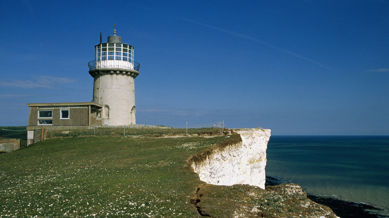 Belle Tout Lighthouse near Eastbourne, UK