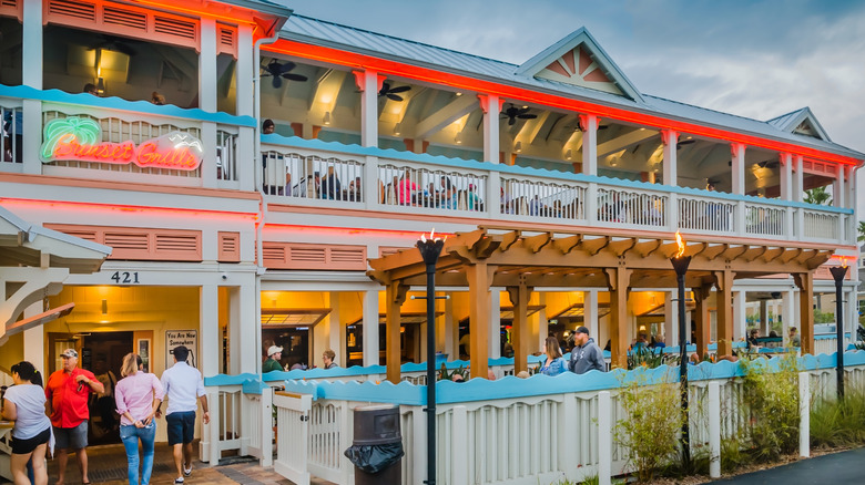 Sunset Grille restaurant on Anastasia Island in St. Augustine, Florida
