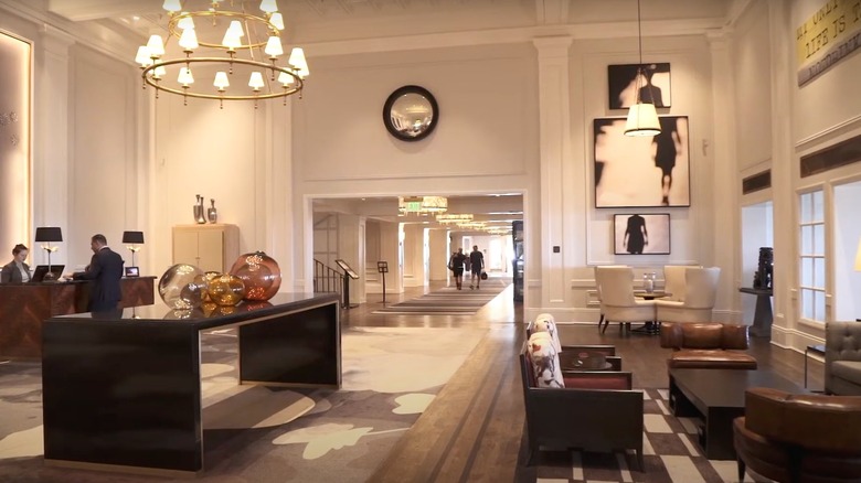 Lobby of the Claremont Resort & Club