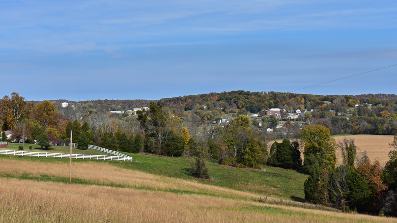 View of Paoli landscape