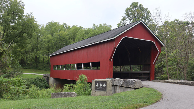 Covered Bridge in Paoli, Indiana