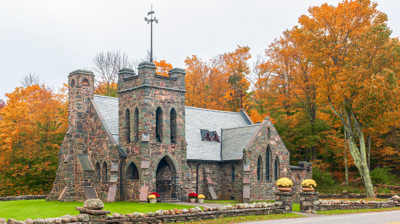 Episcopal All Souls Church in Tannersville, New York