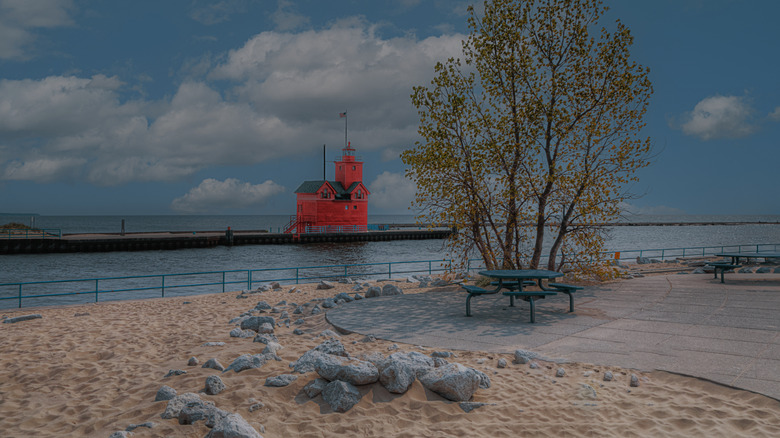 Holland State Park lighthouse