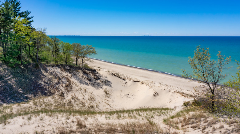 Indiana Dunes National Park beach