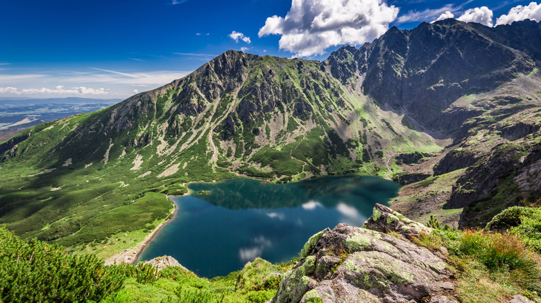 A lake in the Tatra Mountains of southern Poland