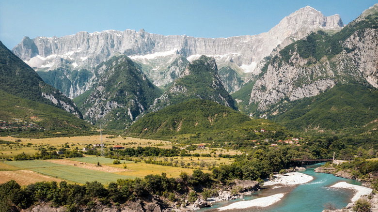 Permet region of the Vjosa River