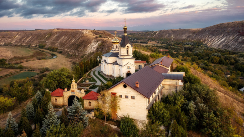 Cave Monastery in Moldova