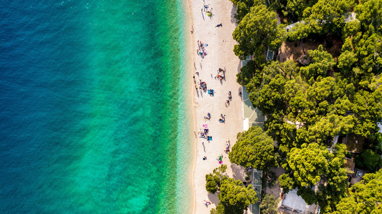 Punta Rata Beach, Makarska Riviera, Croatia