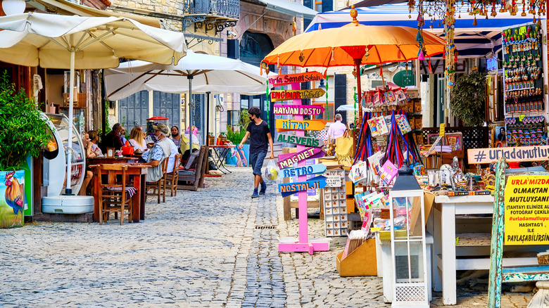 Urla Sanat Sokağı art street in Urla, Turkey