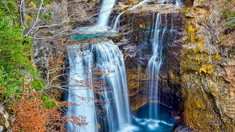 Waterfalls in Ordesa y Monte Perdido National Park