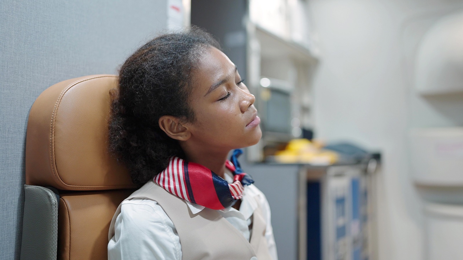 Ever Wonder Where Flight Attendants Really Sleep On Planes? - Vimarsana News