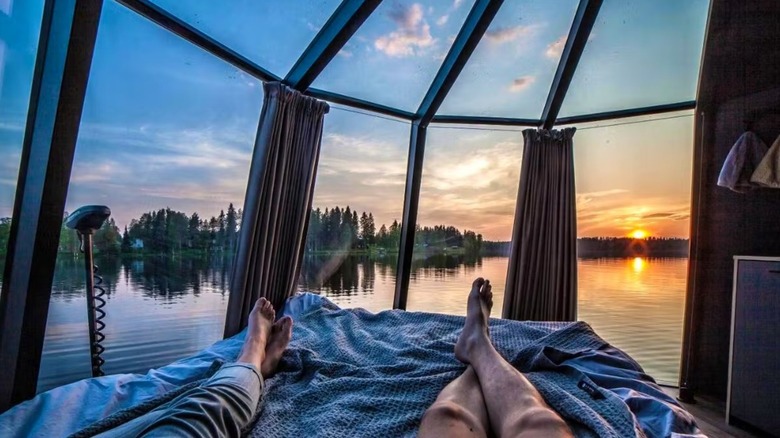 Coolstays accommodation in Swedish Lapland countryside