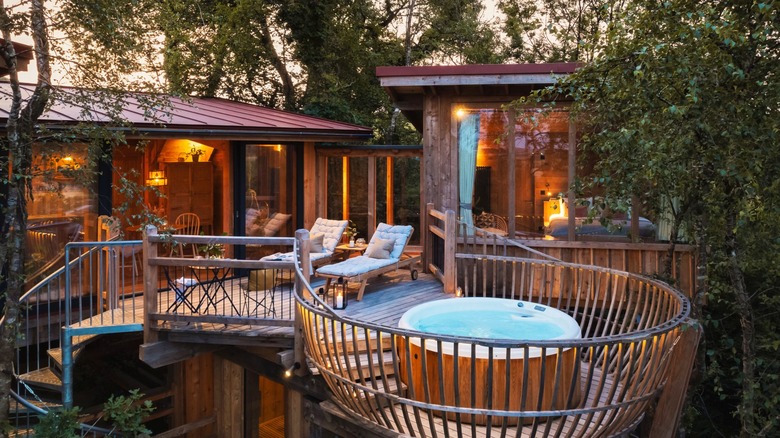 Wolf Wood Spa Treehouse