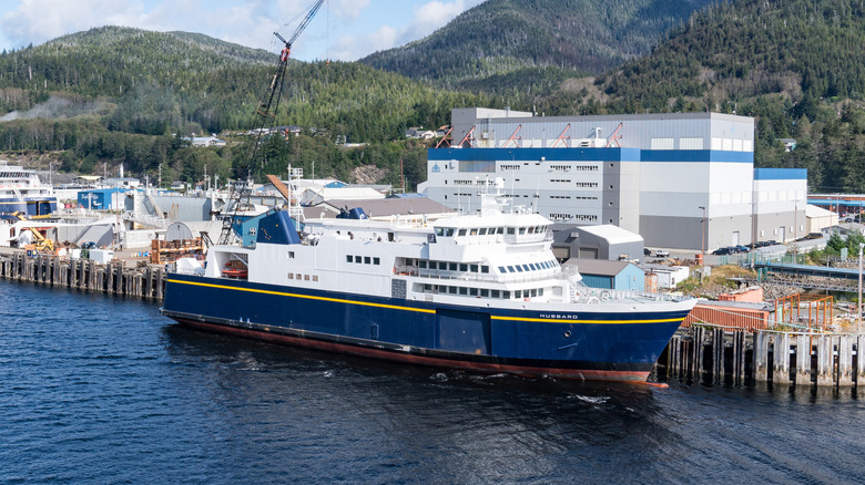 A vessel in the Alaska Marine Highway fleet
