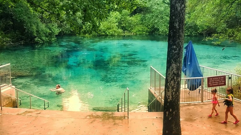 Blue Hole at Ichetucknee Springs
