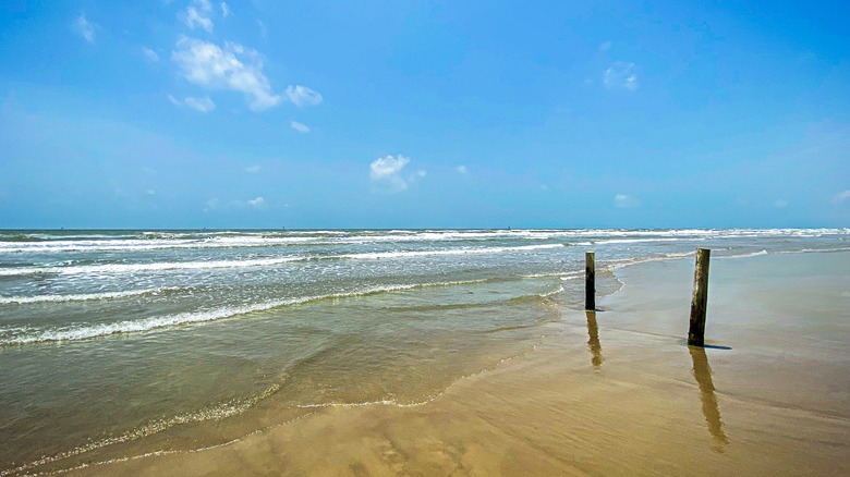 Mustang Island State Park beach