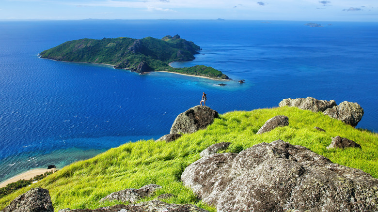 Hiker in Fiji