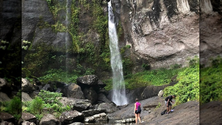 Tunu Tunu Waterfall in Fiji