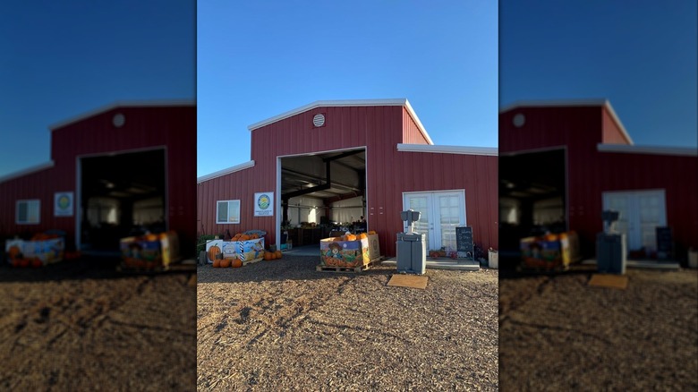 The farm stand at Del Bosque Farms in Firebaugh, California