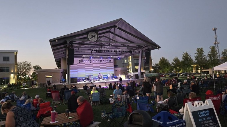 The Nickel Plate District Amphitheater in Fishers, Indiana, hosts Blues Fest over Labor Day weekend