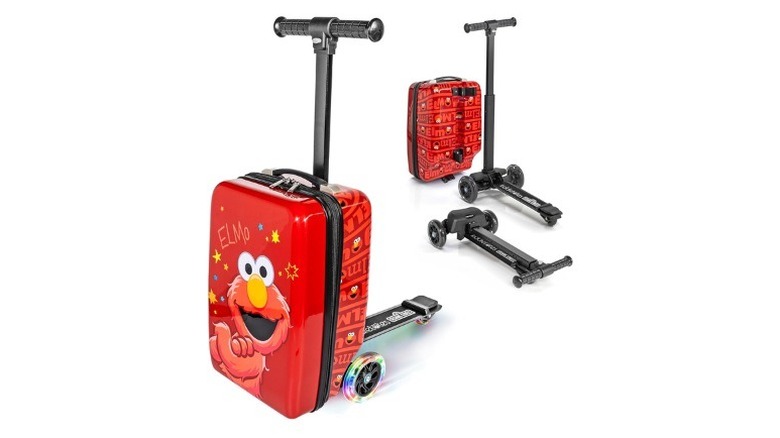 Scooter luggage with Elmo design