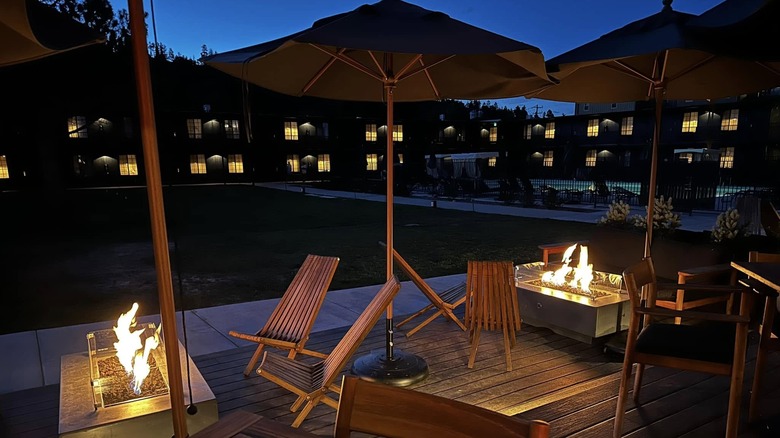 Courtyard at High Country Motor Lodge