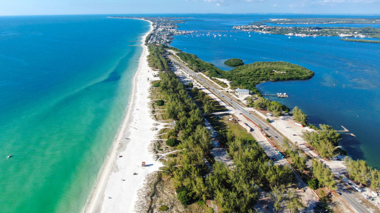 Anna Maria Island from above