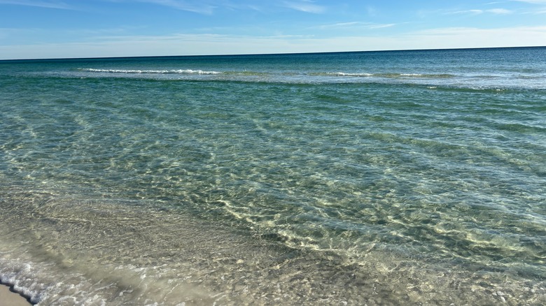 Emerald shallows at Grayton Beach